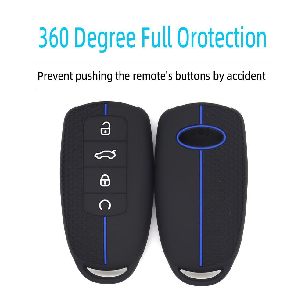 Car Key Cover,Soft Tpu Remote Key Fob Holder Case,Car Key Shell Protector,Car Remote Keys Accessories,Compatible With Chery Omoda 5 Compatible With - View #9