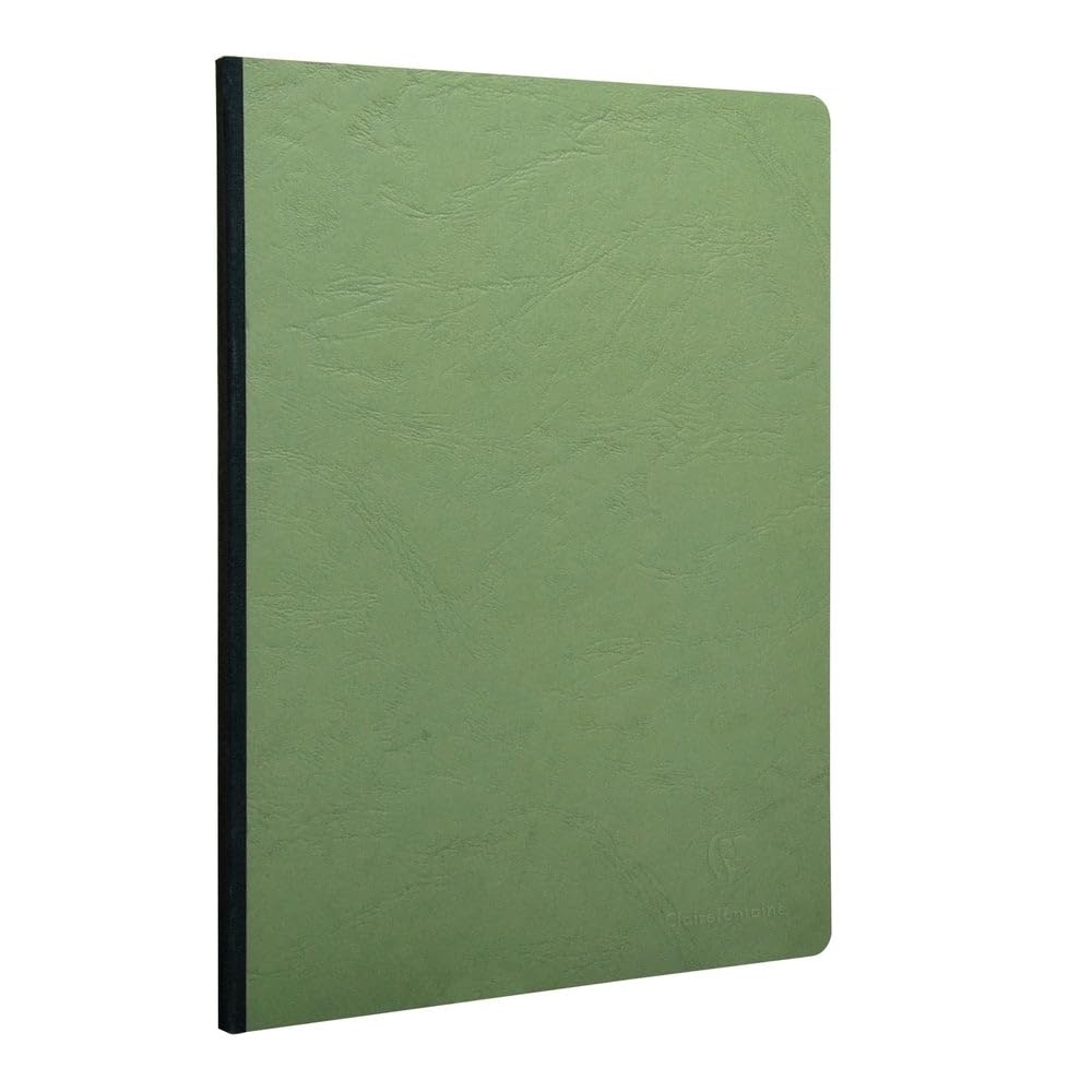 Age Bag' Clothbound Notebook, A4, Lined, 192 Pages - Green
