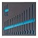 HAZET 163-99L 2-Component Soft Foam Insert - Multi-Colour
