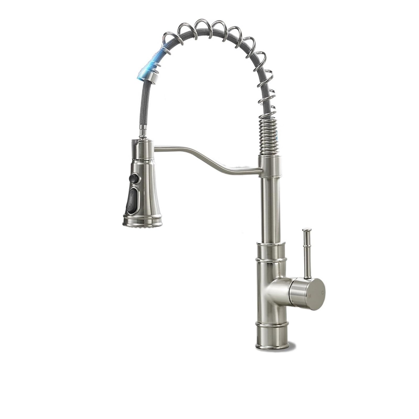 HADECOLL Pull-Out Faucet Smart Touch Kitchen Faucets Crane For Kitchen Water Tap Sink Mixer Rotate Touch Faucet Sensor Water Mixer Easy To Install,1116-Brush