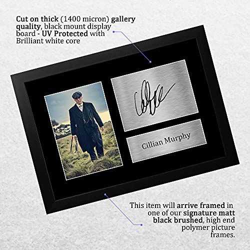 HWC Trading FR Cillian Murphy Gift A4 Printed Autograph FRAMED Peaky Blinders Gifts Print Photo Picture Display steampunk buy now online HWC Trading FR Cillian Murphy Gift A4 Printed Autograph FRAMED Peaky Blinders Gifts Print Photo Picture Display steampunk buy now online