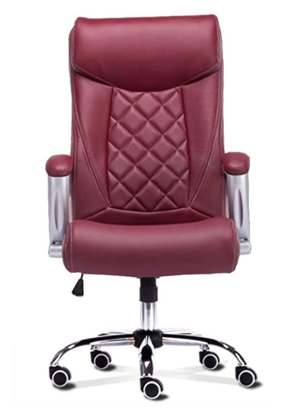 NZPOST Office Chair Boss Chair Office Chair Computer Chair Armrest Lift Swivel Chair Work Chair Video Game Chair Chair (Red)