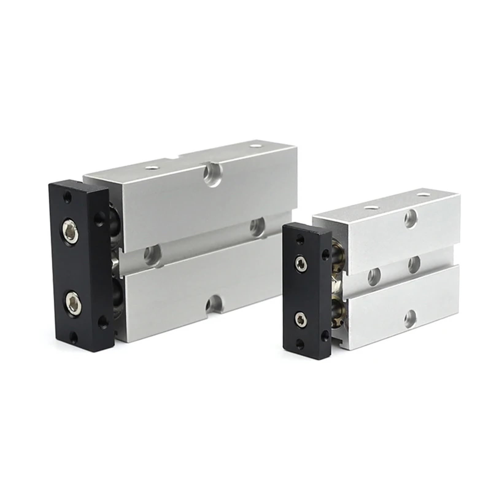 Vérin pneumatique double tige TN actionneur aluminium course 50mm
