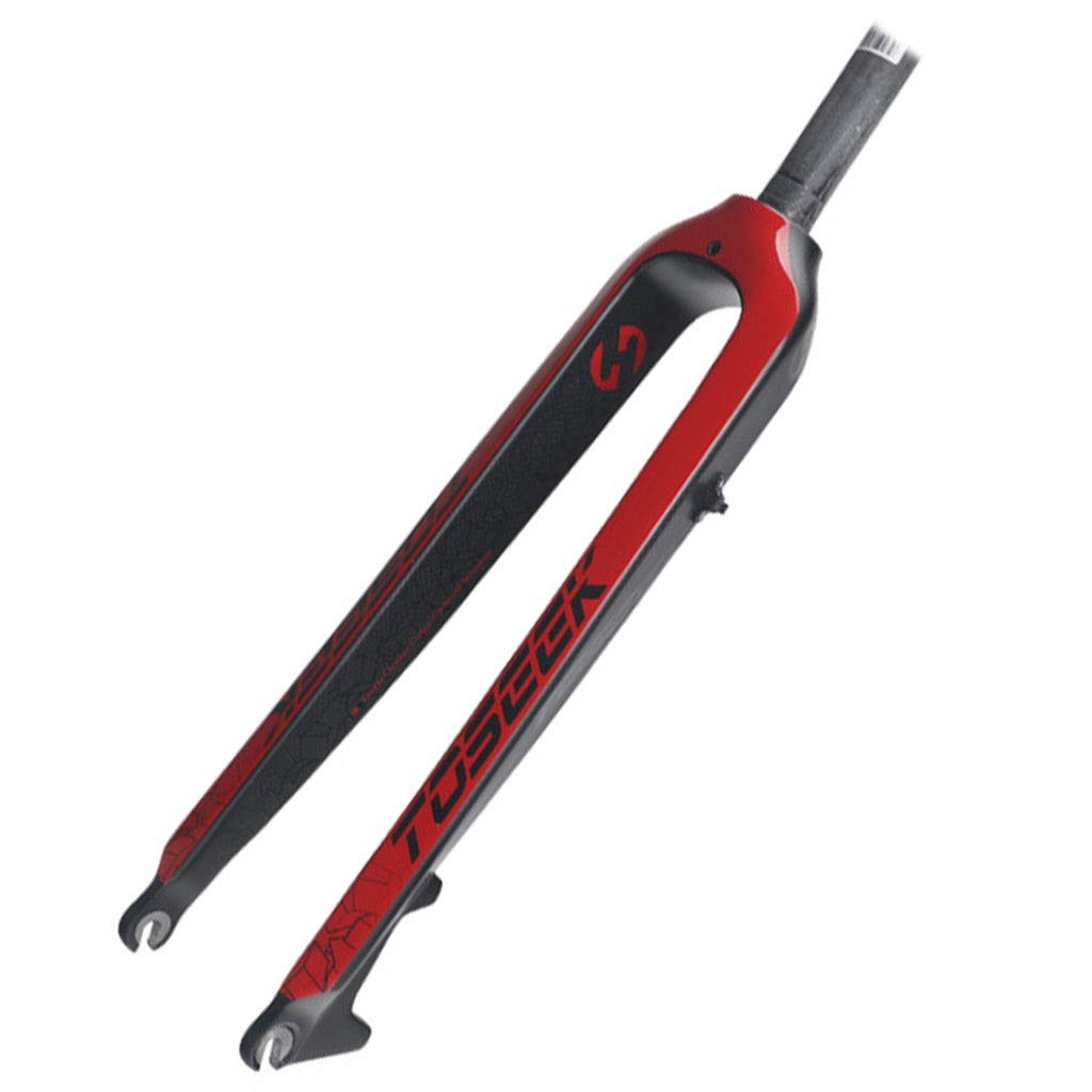 WIQUYBML Suspension Mountain Bicycle Carbon Fiber Front Fork 27.5/29inch 160mm Disc Brake 1-1/8"