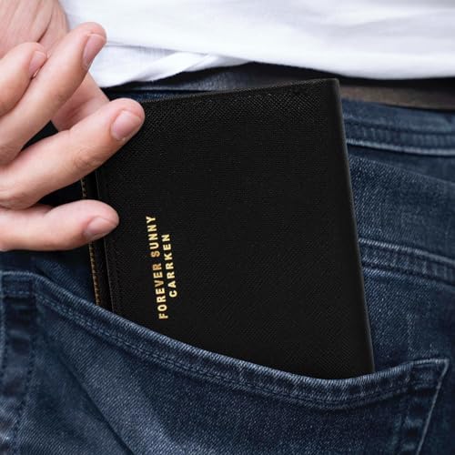 Image of KOTORA Womens Small Wallet Girls Tiny Slim Wallets Pretty Mini Card Holder Thin Short Zip Coin Purse with Love Pendant and Tassels (Black)