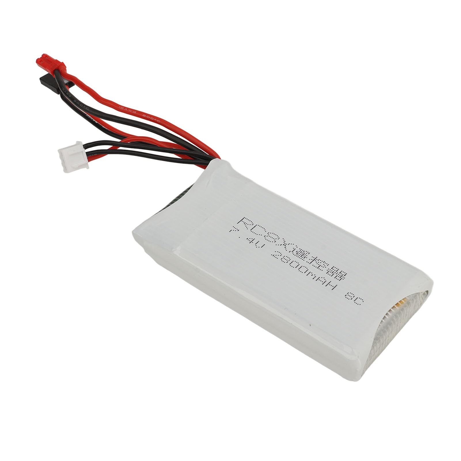 El Coche teledirigido de la batería de Litio de 7.4V 2800mAh reemplaza la batería para los vehículos RC8X RC6GS 4GS
