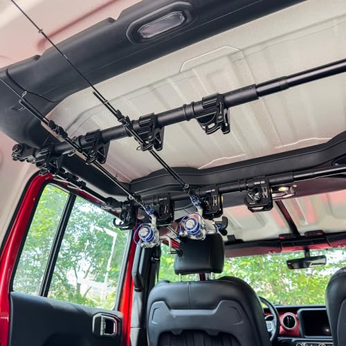 LITTLEMOLE Fishing Rod Holder for Jeep