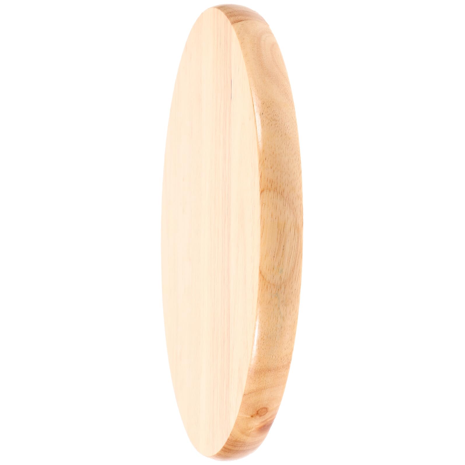 Assise de tabouret rond 25 cm en bois massif d'hévéa Healvian