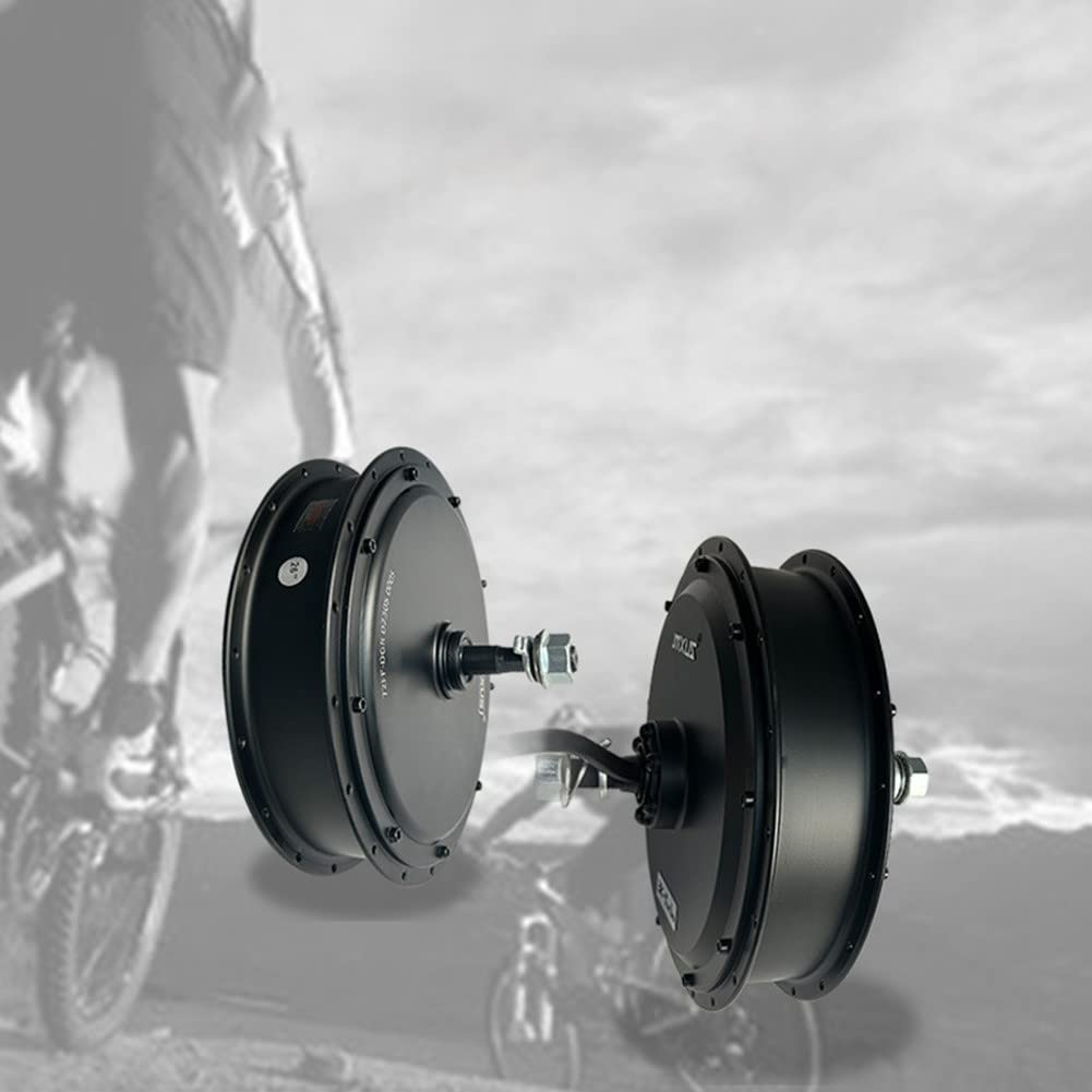 Elektrischer Fahrrad-Nabenmotor, Mountainbike-/Rennrad-Lithiumbatterie, modifizierter MXUS-Nabenmotor, 72 V, 3000 W, 142 mm Öffnung, 3 Tonnen, IP65 wasserdicht Sonstiges