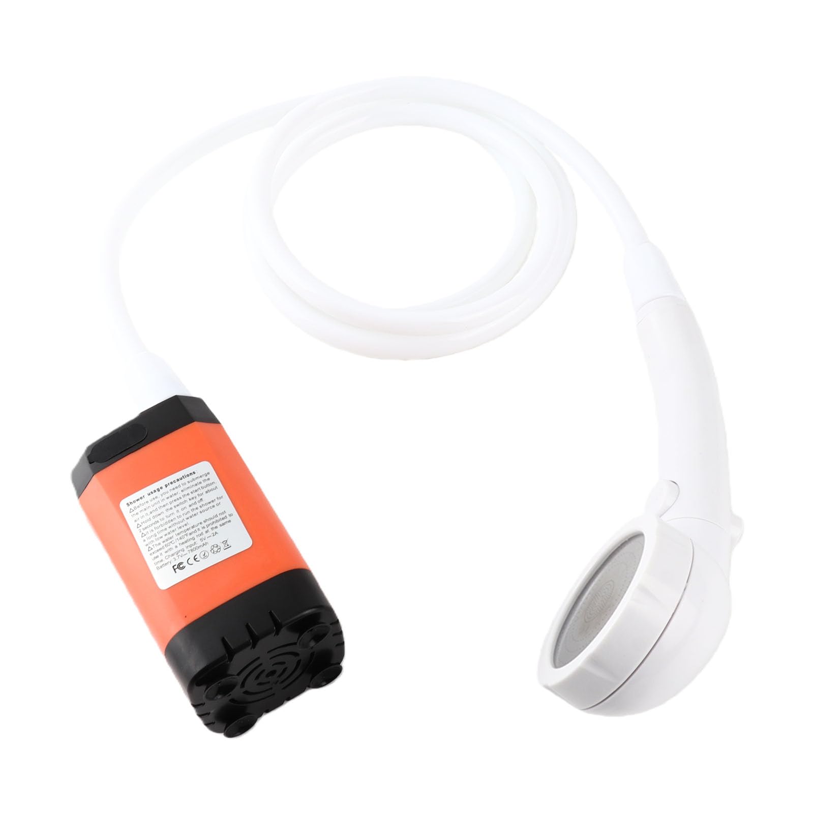 Alomejor Doccia Portatile Ricaricabile con Display Temperatura, Shower