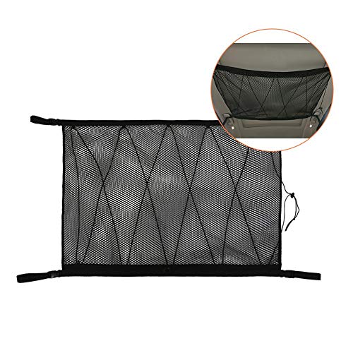 boastvi Filet De Rangement De Voiture Sac De Rangement en Maille De Plafond De Voiture Filets De Rangement Universel Sac Organisateur Voiture Cover