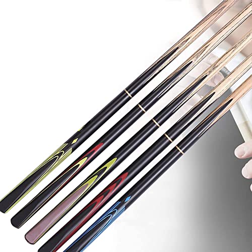 Taco de billar pool cue 2 piezas 145 cm 9.8 mm punta miniatura 6