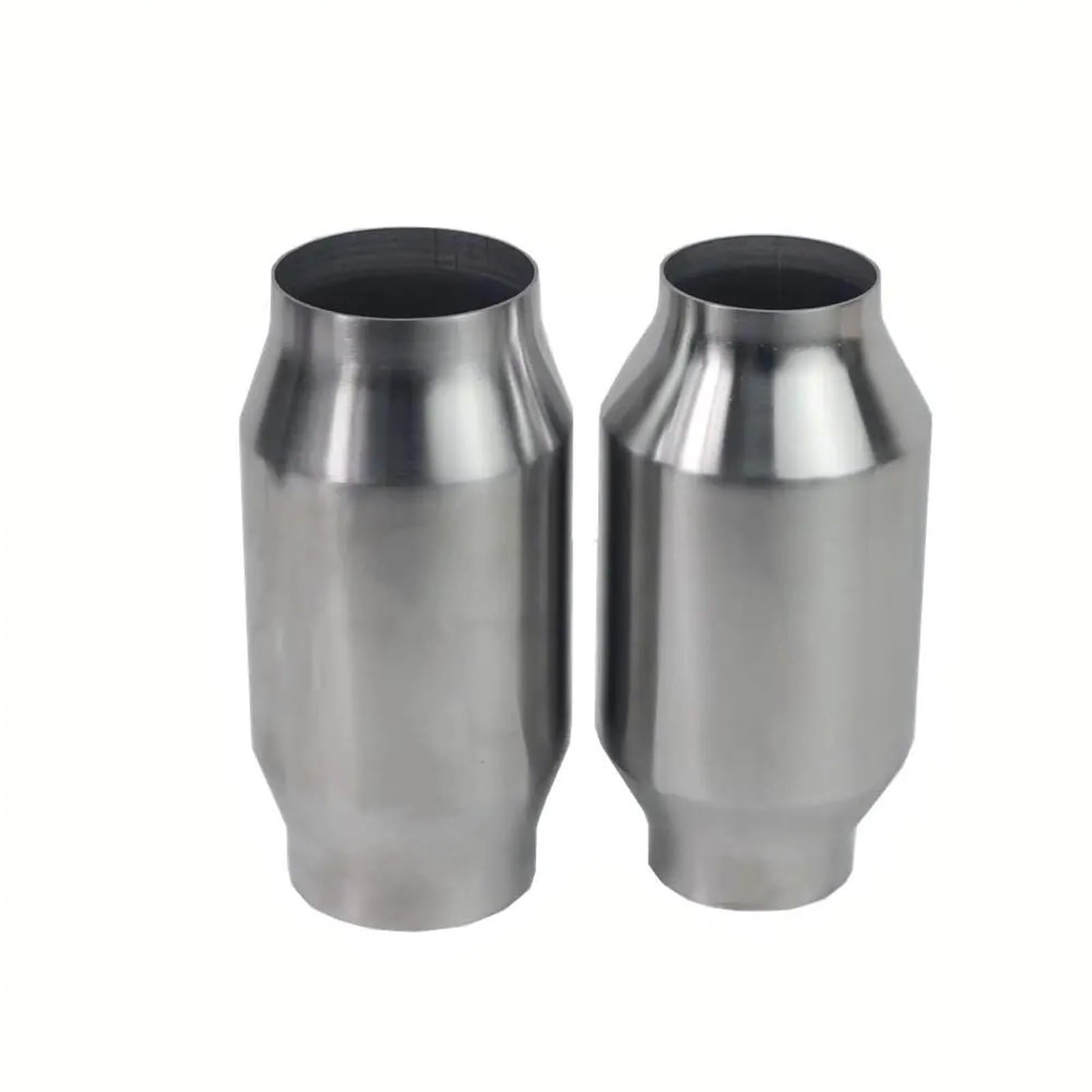 katalizator samochodowy Katalizator wysokoprzepływowy 4" x 8" - podłoże metalowe 200 ogniw/cpsi - wejście/wyjście 2,5"/3" - zgodny z normami EPA i Euro 3 | 2.5 inch 100 cell
