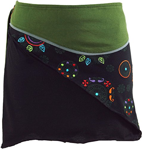 Guru-Shop, Mini Gonna Chic, Gonna a Portafoglio