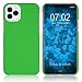 Produktbild PhoneNatic Case kompatibel mit Apple iPhone 11 Pro Max - Hülle grün gummiert Hard-case Cover
