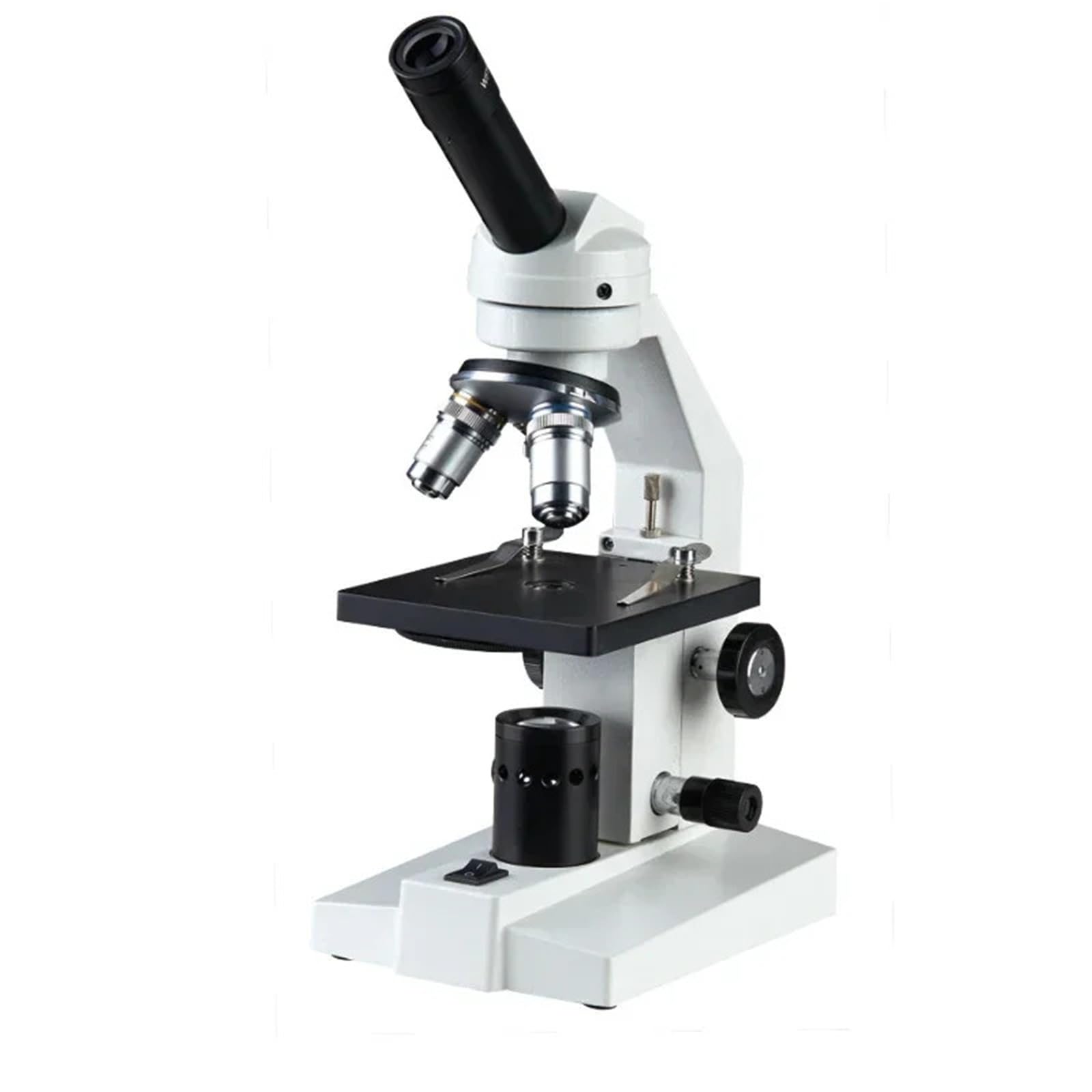 Microscopio, Microscopio da laboratorio biologico avanzato composto 40X 100X 400X for studenti, grossolano, fine, doppio,Prodotti scientifici e da laboratorio