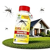 Albagarden - Insetticida Antizanzare Giardino Concentrato - Insetticida per Esterno E Interno contro Zanzare Comune e Zanzara Tigre - Barriera Anti Zanzare x 250 ml