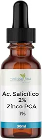 Sérum Ácido Salicílico 2% + Zinco PCA 1% Acne - 30ml