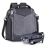 Tasche laterali: la tasca laterale sinistra con cavo portachiavi è ideale per caricare cavi, telefoni cellulari e filtri. La tasca destra per bottiglia d'acqua da 500 ml è collegata a una tasca interna con cerniera per schede SD e chiavette USB. Facile da usare.