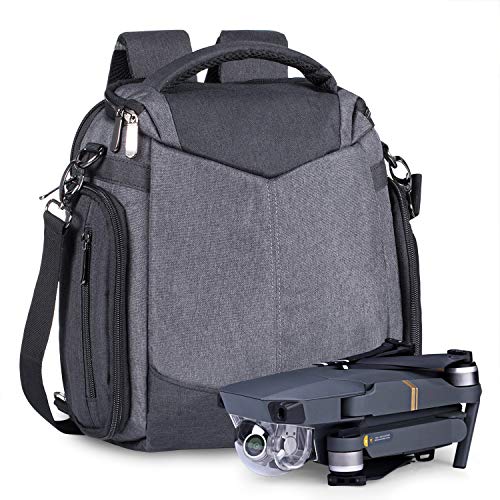 ESTARER Drohne Tasche Rucksack Umhängetasche Handtasche 3 in 1 Tragetasche für DJI Mavic 2 Pro/Zoom, Mavic Air/Mini