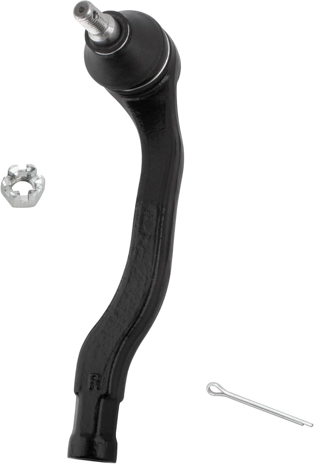 EV367 ES3331 ES3332 Front Inner & Outer Tie Rod Ends Left & Right for Honda Civic Power Steering Models 1996-2000 Acura EL 1997-2000, Pack of 4