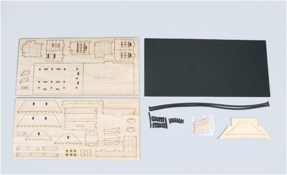 Young Modeler HO Serises biurko drewniany model zestaw_Hwan-byeok niebezpieczeństwo (YM 608): Miniaturowy zestaw katapult, zestawy modelarskie hobby zabawka gra wykonana w Korei
