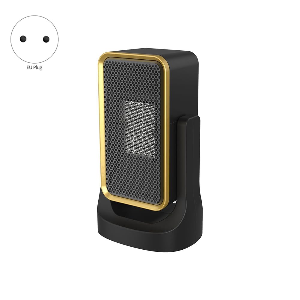 Scaldabagno, Scaldabagno da Scrivania con 900W 45° Angolo Regolabile Piccolo Scaldabagno Elettrico per Uso Interno in Ufficio Spina EU