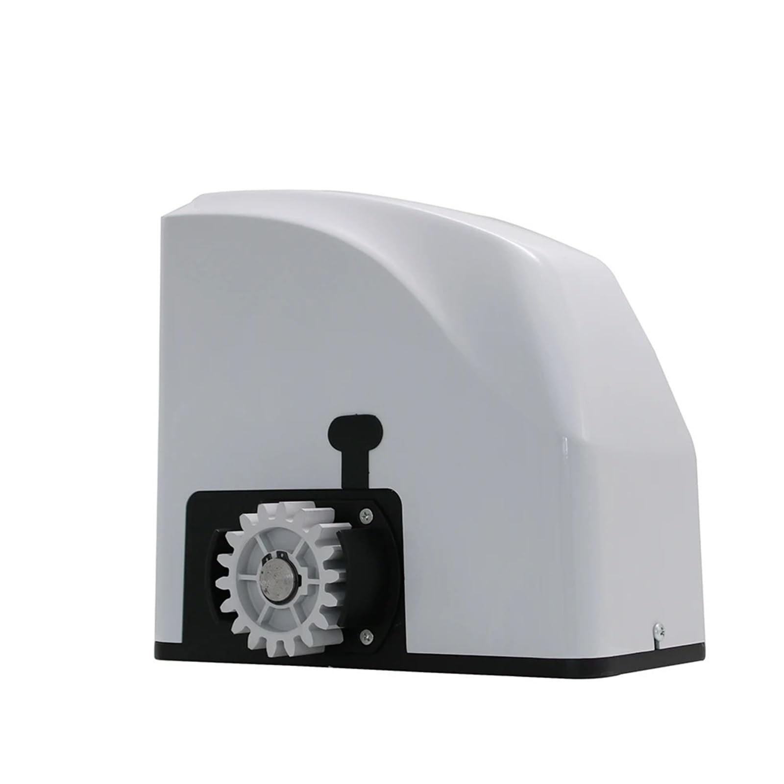 Garagentoröffner, Schiebetoröffner, Wechselstrombetriebenes 800-kg-Getriebe aus Aluminiumlegierung mit 2 Fernbedienungen, elektrischer Türantrieb Passend für vielseitige Tore (Color : Gray AC 110V)