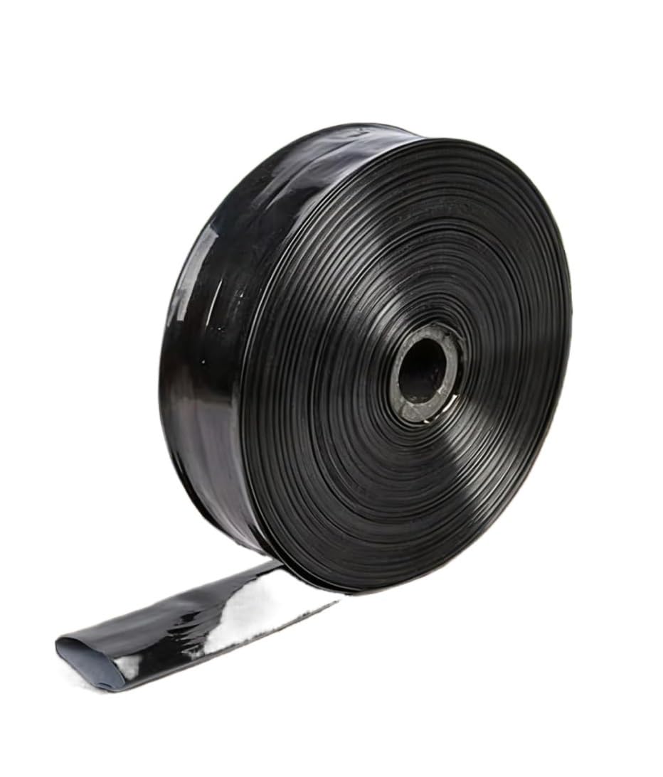 Manguera plana de PVC | Riego agrícola de varios tamaños: riego por goteo y aspersión de 328 pies(Width 4.8cm/1.2in)