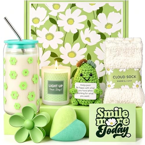 Coffret cadeau pour femmes, cadeaux de relaxation pour la meilleure amie, petit cadeau pour une pause, idée cadeau bien-être et soins personnels pour...