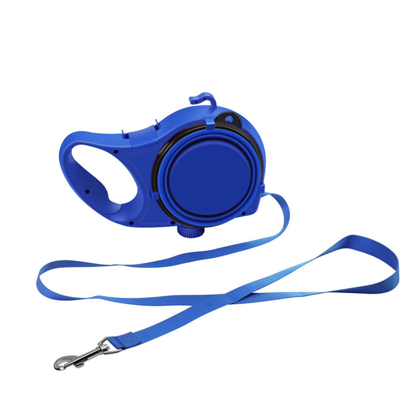 Nylon Hundeleine, 1, 2 m lang, mit integriertem, Blue