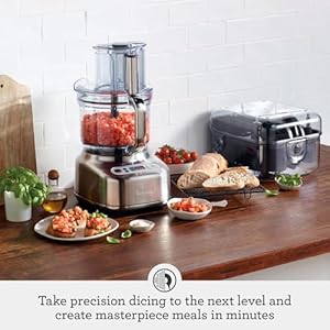 Breville Paradice 16 Cup Food Processor, Brushed Stainless Steel, BFP 838 Breville Paradice 16 Cup Food Processor Brushed Stainless Steel BFP 838