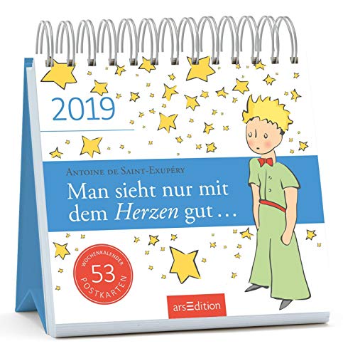 Man sieht nur mit dem Herzen gut 2019 Postkartenkalender Man sieht nur mit dem Herzen gut 2019 Postkartenkalender