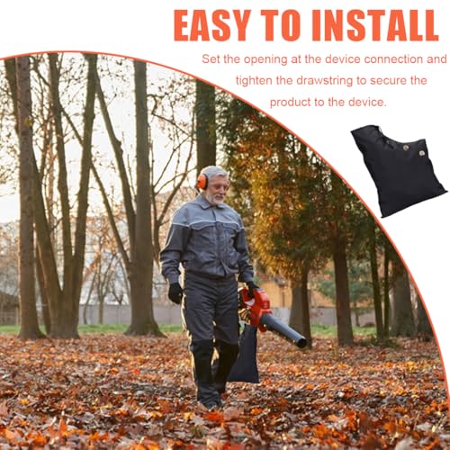 NHPY Laubsauger Sack Universal Mit atmungsaktiven Löchern, Laubsauger Fangsack Universal, Laubsauger Fangsack Laubbläserbeutel Laubbläser Beutel Elektro Universal