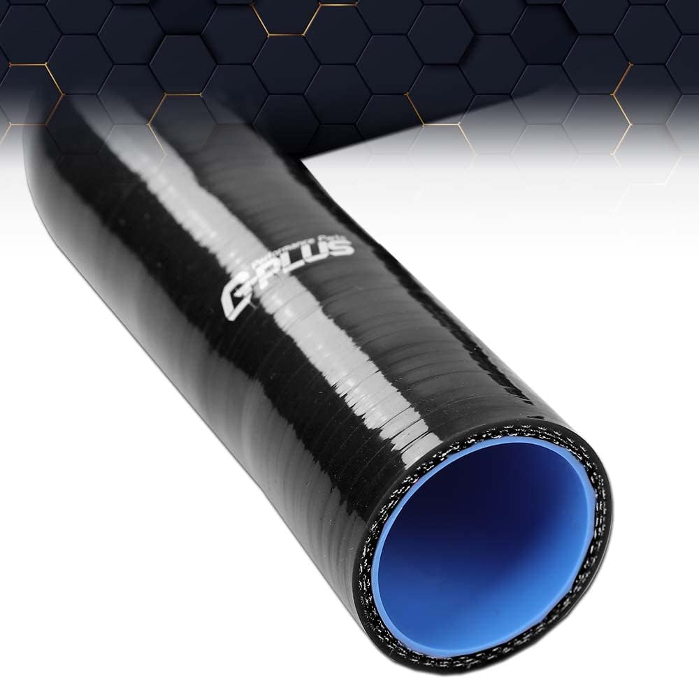 PIT66 Radiator Hose Kit Compatible with Massey Ferguson Mf203,205 235 Diesel,Mf35,135 Diesel & Gas Black