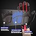 WORKPRO Heavy Duty Work Gloves, Synthetic Leather Impact Protection Working Gloves for Men, PVC Protection, Touch Screen, Terry Fabric, Non-Slip, Large