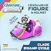 P.M.I. The Creature Cases Multi-Terrain Motorcycle – Water Vehicle Mystery Assortment | 1 of 2 Aquatic Bikes Sent at Random | Official Licensed Collectible by PMI Toys