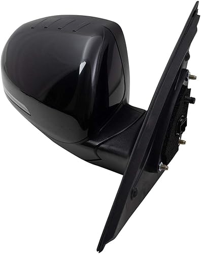 Miniatura 8 de Brock Espejo retrovisor lateral de repuesto compatible con Optima Passenger 2014-2015 con señal calefactada, detección de punto ciego plegable