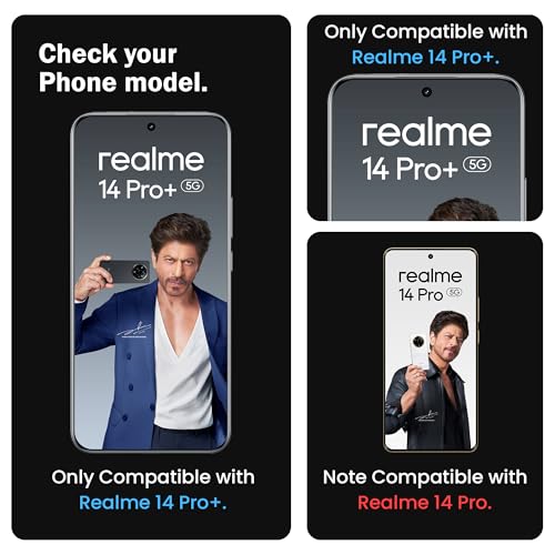 Image of ArmourPro Military Grade UV Tempered Glass Compatible For Realme 14 Pro Plus, P3 Pro and P3 Ultra 5G (6.83 Inch) With Easy UV Installation Kit | Edge To Edge Coverage | Crystal Clear, Pack of 2