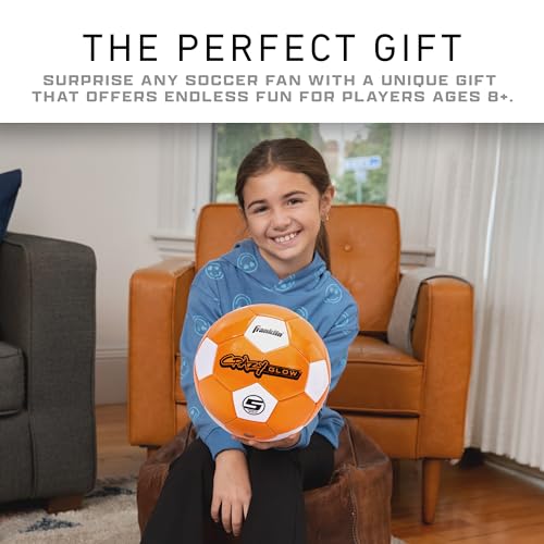 Franklin Sports Crazy Glow LED Soccer Ball