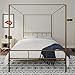 Novogratz 4195239N Marion Canopy Bed, Queen, Gold Gold Queen