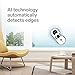 Gladwell, Gecko Robot Window Cleaner, Smart Glass Cleaning Robotic Technology App and Remote, Powered Washer for Table High Windows Ceiling Magnetic Automatic, Outdoor Indoor, White