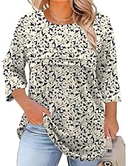 Apricot Black Floral