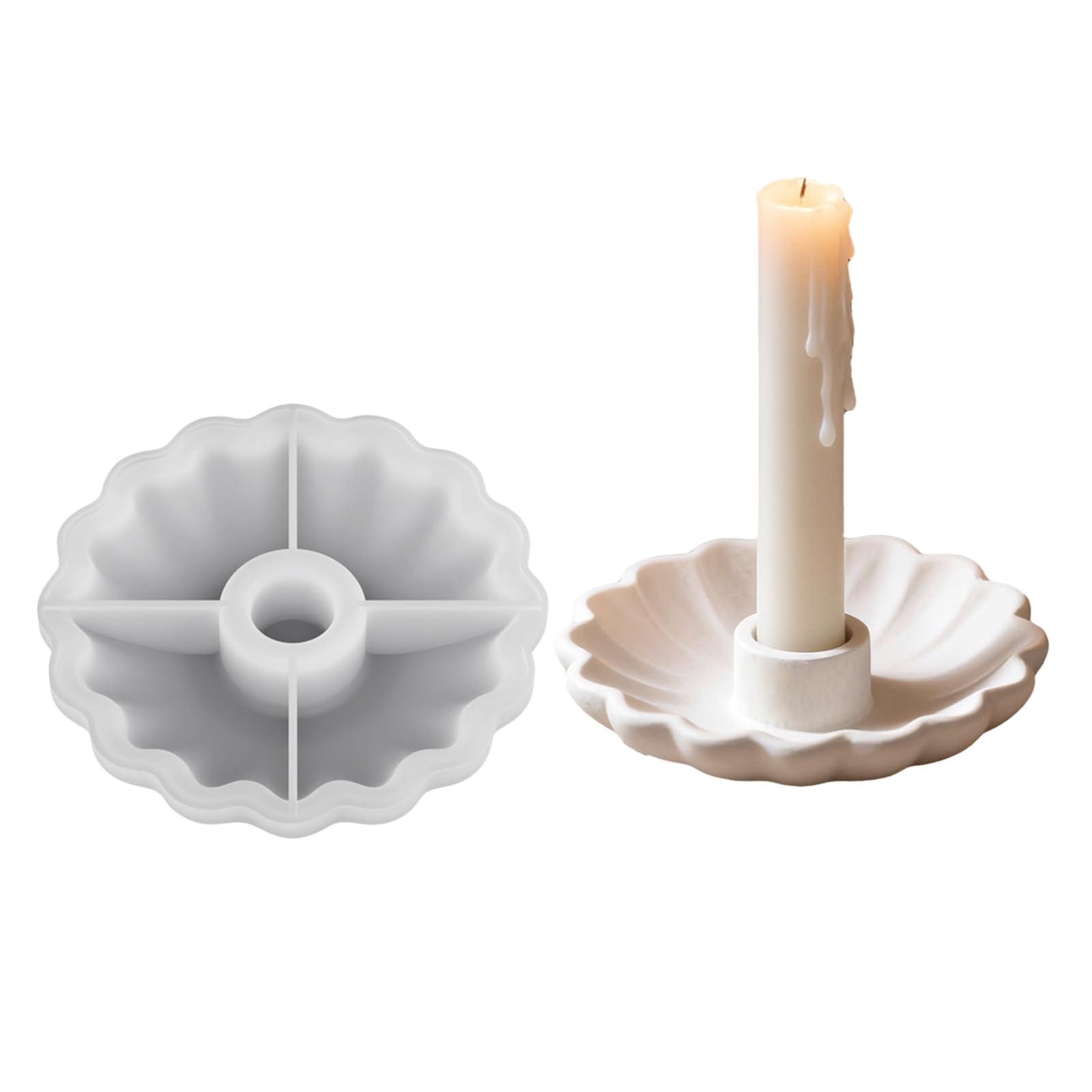 Oxxggkao Silicone Waved Bowl Perfect for Crafting Decorative Holders and Projects Waved Shaped Making