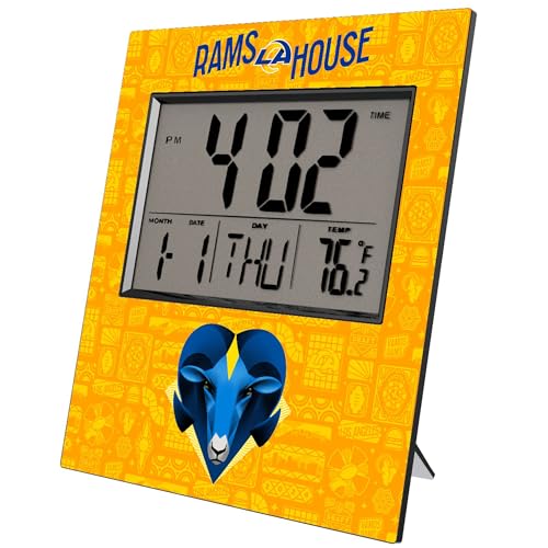 NFL 2024 Illustrated Limited Edition Digital Desk/Wall Clock