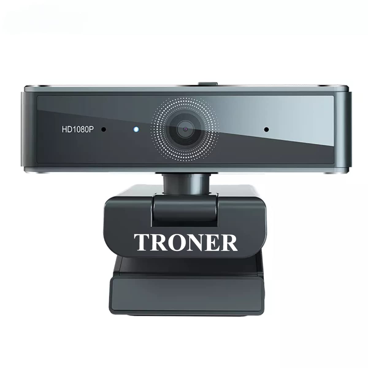 h705 reddot/if award design full hd 1080p/30fps video calling, light correction, autofocus, 5x zoom, privacy shade business 360 ° rotation webcam works with skype, chrome, black
