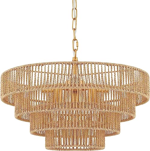 Suspension ronde minimaliste bohème luminaire haut de gamme de 50,8 cm