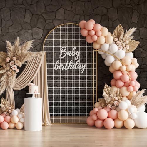 Support d'arche en métal robuste | Finies les décorations instables d'anniversaire