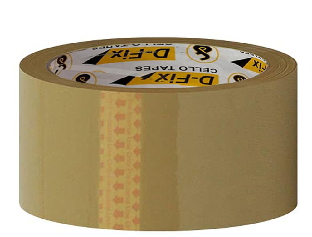 D-fix® 1 Rolls, Per Pack Self Adhesive Brown Packing Cello Tape - 65 Meters in Length - 48mm Width, BOPP Industrial Packaging Tape for E-Commerce Box Packing (B0CJM7K9FM) Amazon Price History, Amazon Price Tracker