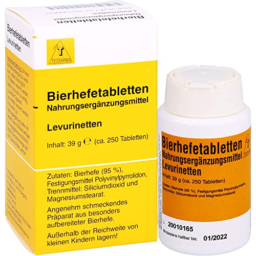 BIERHEFE TABLETTEN Levurinetten 250 St